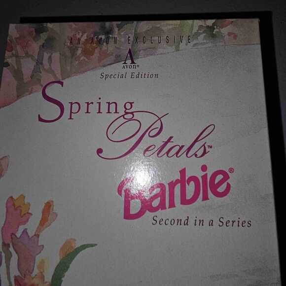 NEW Vintage‎ Avon Special Edition Spring Petals Barbie 2nd In Series 1996 Doll - Picture 3 of 6
